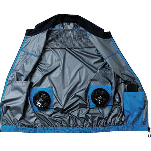 桑和 ファン付キベスト 19409 EFコンプリートセット ネイビー M