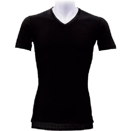 リベルタ “氷撃" デオドライズテック 半袖Vネック ブラック  2XL