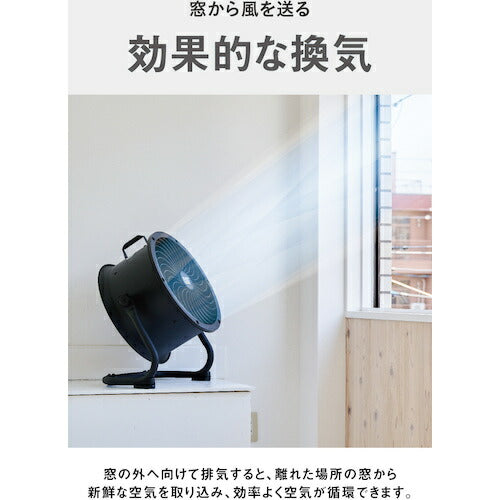 CAT サーキュレーター 35cm(壁･床タイプ) ブラック