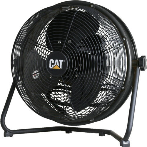 CAT 工場扇 35cm(壁･床タイプ)羽根軸180°半転機能付 ブラック