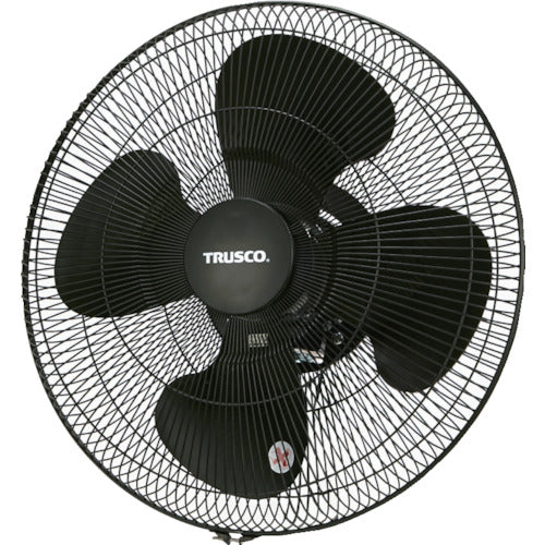 TRUSCO 全閉式樹脂ハネ工場扇 ファクトリーファン 本体ノミ