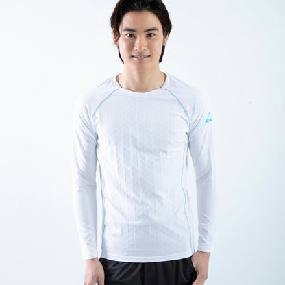リベルタ “氷撃" FTP L/Sクルーネックインナー ホワイト 2XL