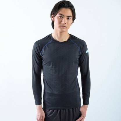 リベルタ “氷撃" FTP L/Sクルーネックインナー ブラック 2XL