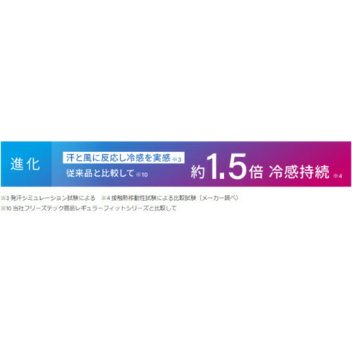 リベルタ “氷撃α" LD FTPC L/Sクルーネックインナー ブラック 女性用サイズ