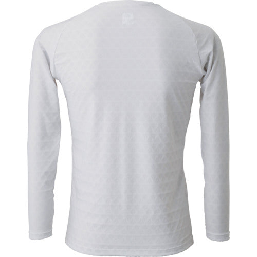 リベルタ “氷撃" LD FTW L/Sクルーネック ホワイト 2XL