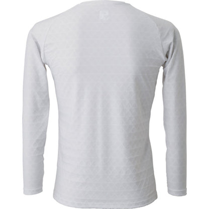 リベルタ “氷撃" LD FTW L/Sクルーネック ホワイト 2XL