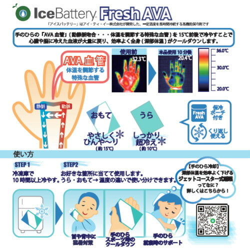 アイ･ティ･イー アイスバッテリーフレッシュAVA(保冷ポーチ付キ)