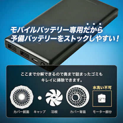 リンクサス COOLING BLAST NEO モバイルバッテリー専用ファンセット