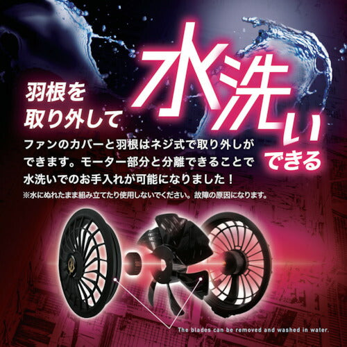 リンクサス COOLING BLAST PRO 18.6V対応 薄型ブラシレスファンセット