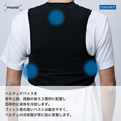 SHOWA ペルチェベスト COOLFIX PLT3アクティブベスト(ペルチェ3個入)バッテリーセットF