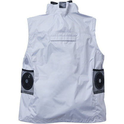 SHOWA ペルチェ付キ空調服 COOLFIX PLT2 エアーベスト グレー5L ペルチェ2個入