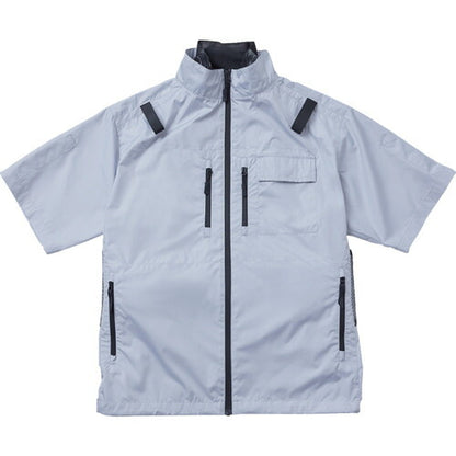 SHOWA ペルチェ付キ空調服 COOLFIX PLT2 エアー半袖ブルゾン グレーXL ペルチェ2個入