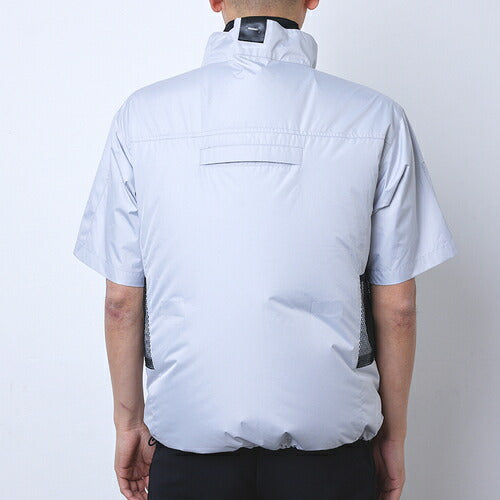 SHOWA ペルチェ付キ空調服 COOLFIX PLT2 エアー半袖ブルゾン グレーXL ペルチェ2個入