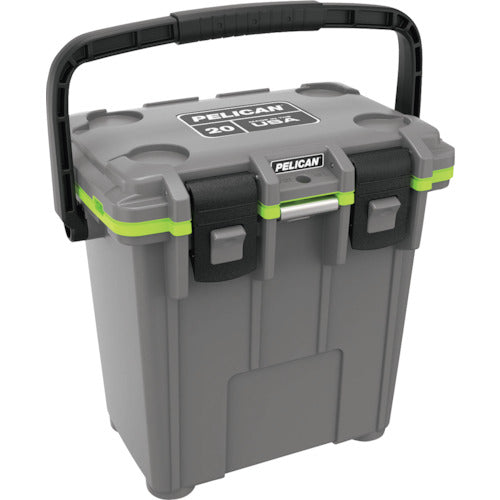 PELICAN 20QT エリートクーラー ダークグレーXグリーン