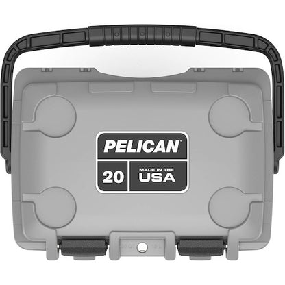 PELICAN 20QT エリートクーラー ダークグレーXグリーン