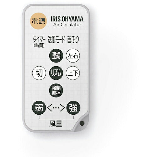 IRIS 296494 サーキュレーターアイ DC JET 18cm DCタイプ ホワイト