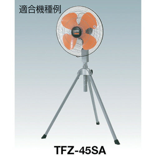 TRUSCO 全閉式工場扇用樹脂製ハネ 45cm 穴径10Φ用