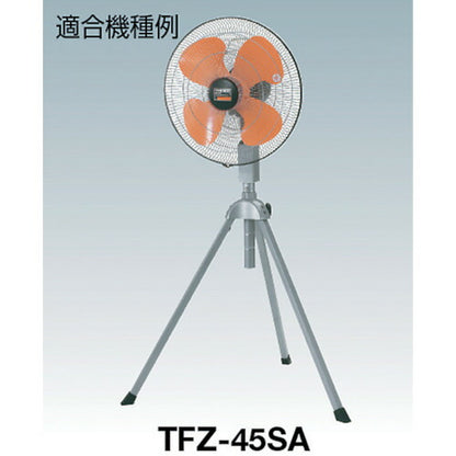 TRUSCO 全閉式工場扇用樹脂製ハネ 45cm 穴径10Φ用