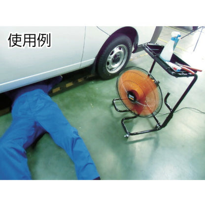 TRUSCO 全閉式工場扇 ゼフィール用 トレーアングルノミ