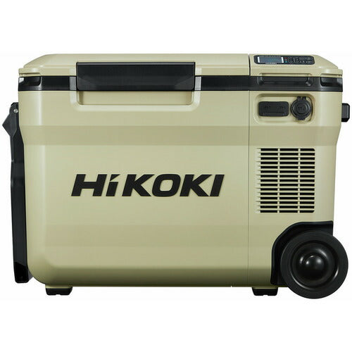 HiKOKI 18V-14.4V コードレス冷温庫大容量サイズ25L サンドベージュ マルチボルトセット品