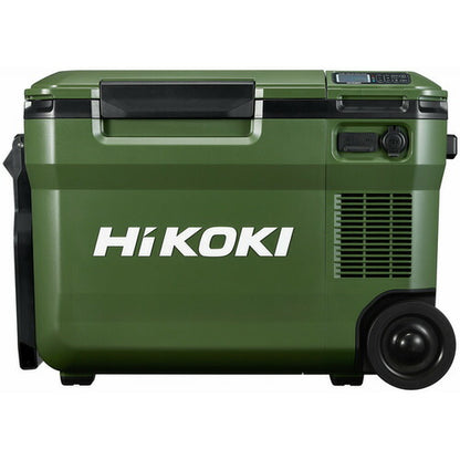 HiKOKI 18V-14.4V コードレス冷温庫大容量サイズ25L フォレストグリーン マルチボルトセット品