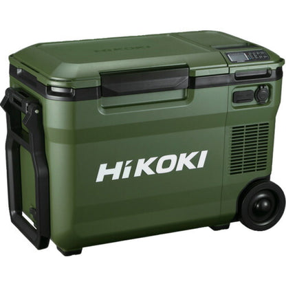 HiKOKI 18V-14.4V コードレス冷温庫大容量サイズ25L フォレストグリーン マルチボルトセット品