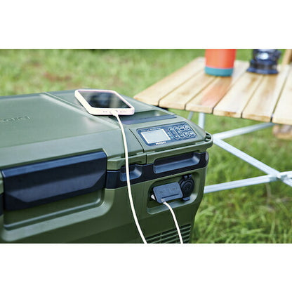 HiKOKI 18V-14.4V コードレス冷温庫コンパクトタイプ サンドベージュ マルチボルトセット品