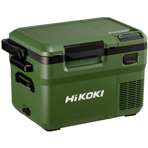 HiKOKI 18V-14.4V コードレス冷温庫コンパクトサイズ10.5L フォレストグリーン マルチボルトセット品