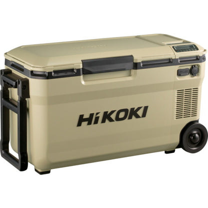 HiKOKI 18V-14.4V コードレス冷温庫 超大容量サイズ36L サンドベージュ マルチボルトセット品