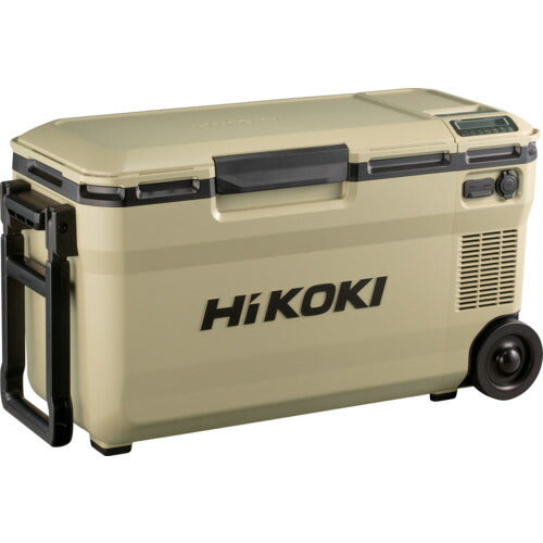 HiKOKI 18V-14.4V コードレス冷温庫 超大容量サイズ36L サンドベージュ マルチボルトセット品