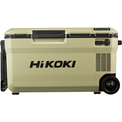 HiKOKI 18V-14.4V コードレス冷温庫 超大容量サイズ36L サンドベージュ マルチボルトセット品