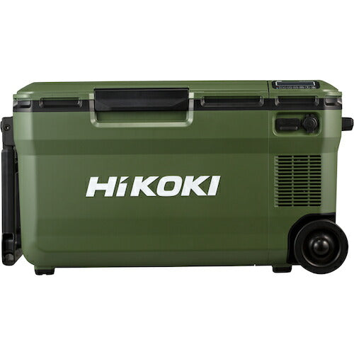 HiKOKI 18V-14.4V コードレス冷温庫 超大容量サイズ36L フォレストグリーン マルチボルトセット品
