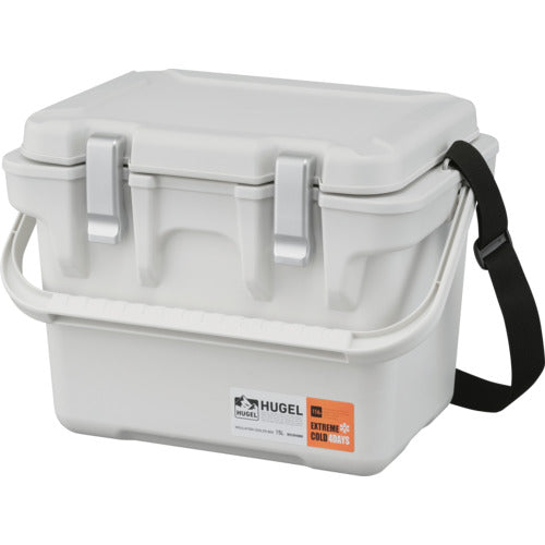 IRIS 208351 HUGEL 真空断熱クーラーボックス 15L ホワイトアッシュ