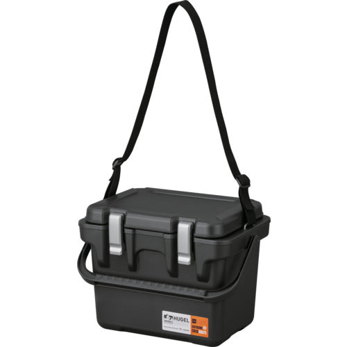 IRIS 208352 HUGEL 真空断熱クーラーボックス 15L チャコールグレー