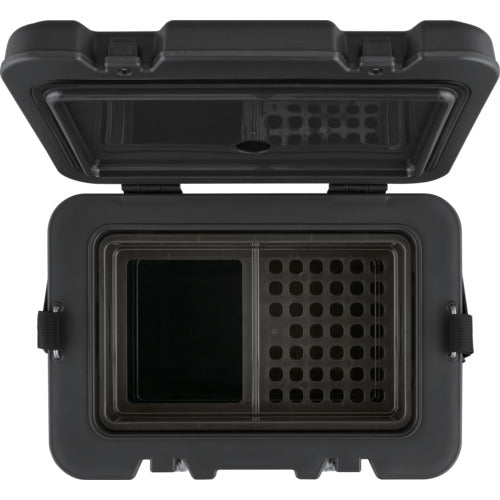 IRIS 208352 HUGEL 真空断熱クーラーボックス 15L チャコールグレー