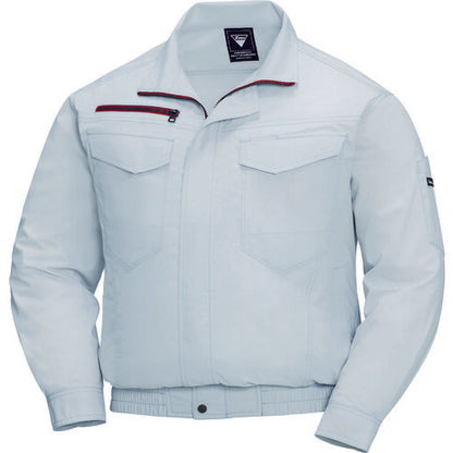 XEBEC 綿ポリ混紡ペンタス空調服XE98001-22-S シルバーグレー