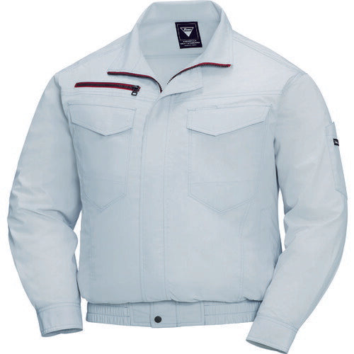 XEBEC 綿ポリ混紡ペンタス空調服XE98001-22-S シルバーグレー