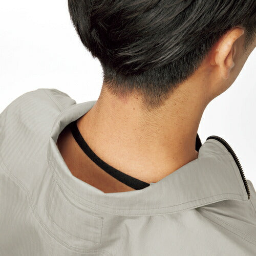 XEBEC 綿薄手現場服ヘリンボン空調服XE98002-39-M サンドベージュ