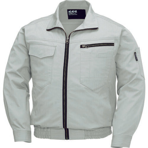 XEBEC 綿薄手現場服ヘリンボン空調服XE98002-39-S サンドベージュ