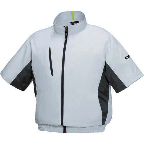 XEBEC ポリエステル製スポーツ半袖空調服XE98004-22-S シルバーグレー
