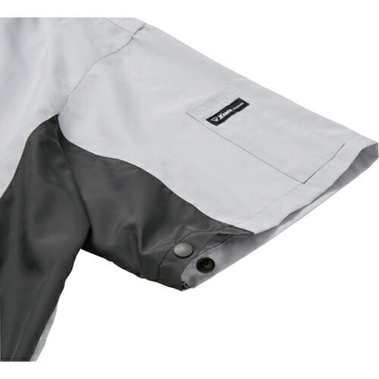 XEBEC ポリエステル製スポーツ半袖空調服XE98004-22-S シルバーグレー
