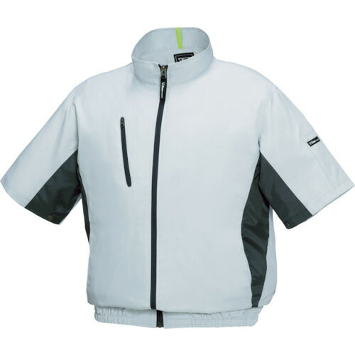 XEBEC 【売切廃番】 ポリエステル製スポーツ半袖空調服XE98004-22-SS シルバーグレー