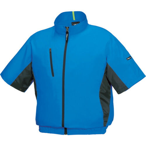 XEBEC ポリエステル製スポーツ半袖空調服XE98004-46-LL ロイヤルブルー