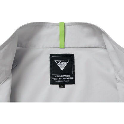 XEBEC ポリエステル製スポーツ半袖空調服XE98004-46-LL ロイヤルブルー