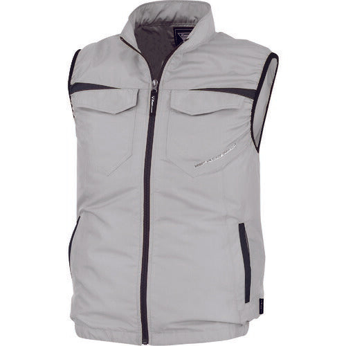 XEBEC 空調服ベストXE98011-22-3L シルバーグレー
