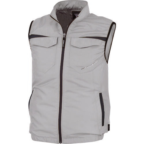 XEBEC 空調服ベストXE98011-22-4L シルバーグレー