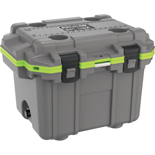 PELICAN 30QT エリートクーラー ダークグレーXグリーン