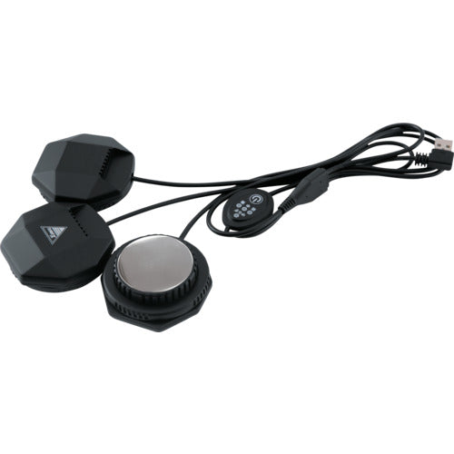 XEBEC ペルチェ冷却ベストセット(バッテリー無シ)33002-90-3L クロ