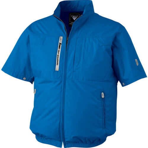 XEBEC 空調服半袖ブルゾンXE98034-40-M ブルー