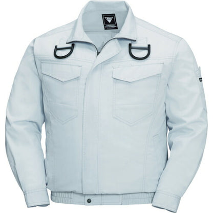 XEBEC 綿ポリ混紡ペンタスフルハーネス仕様空調服XE98101-22-L シルバーグレー